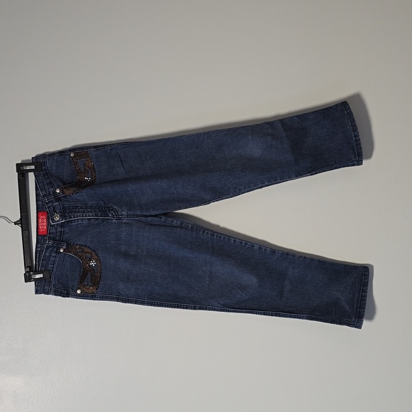 COS Denim - COS Jeans Vintage Women's Size 8 Capri Pants With Pocket Detail